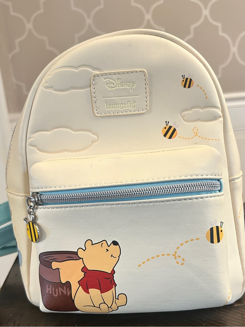 Loungefly Cream and Yellow Winnie the Pooh Kids Mini Backpack